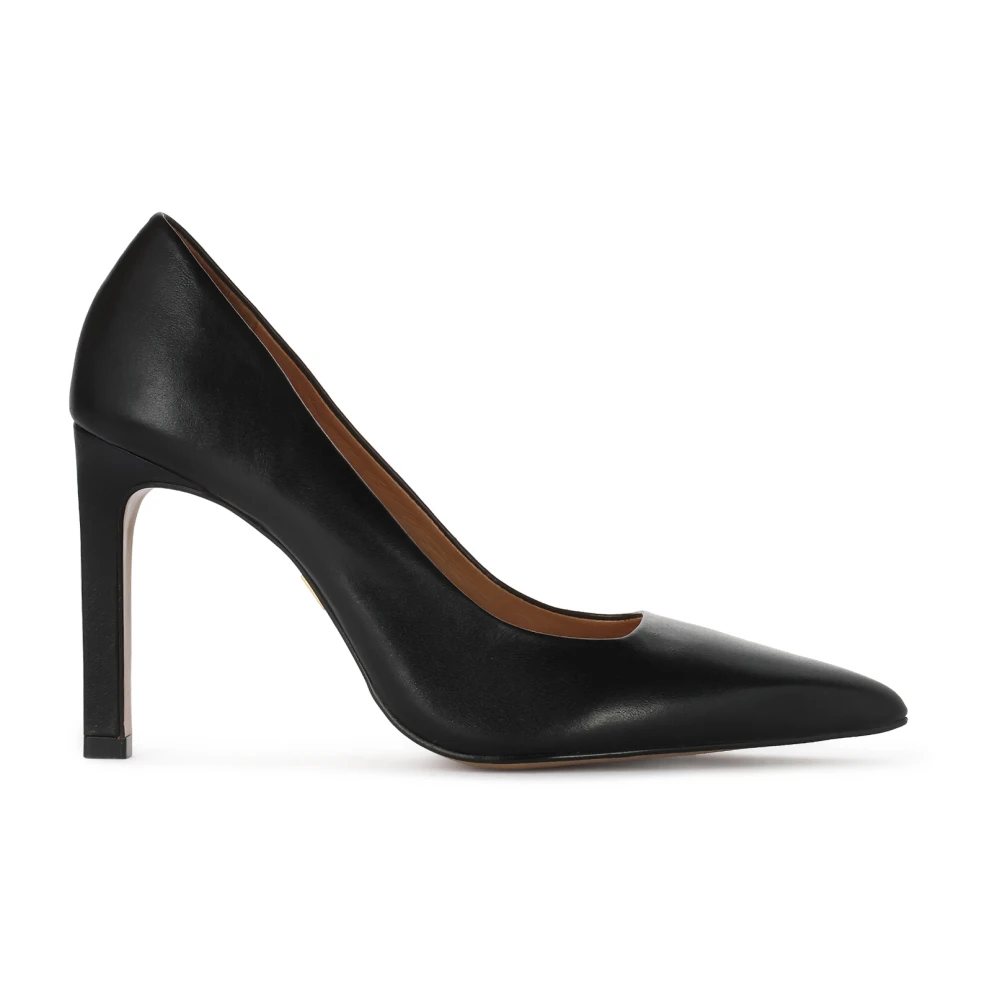 Kazar Kvinno Svart Skor Dam, 37 Eu, Läder, Eleganta Pumps
