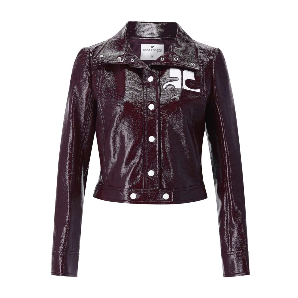 Courrèges Donna Viola Giacche, Xs, New,