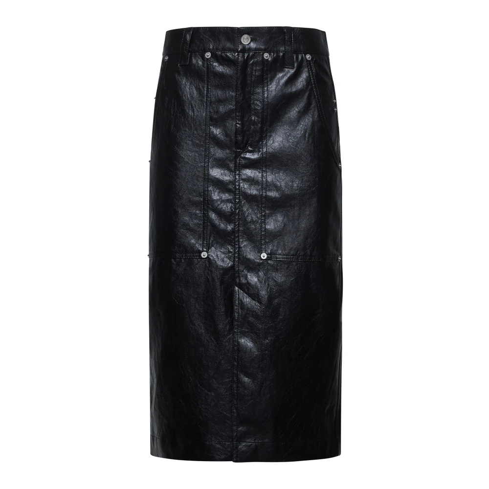 Isabel Marant Étoile Zwarte Rok Angele-Gb Stijl Black Dames