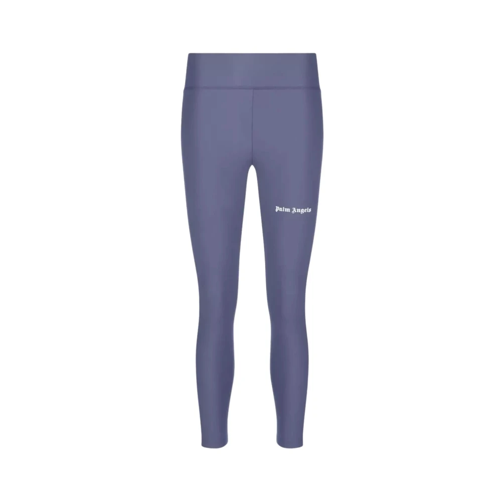 Palm Angels Grijze Leggings met Strepen Gray Dames