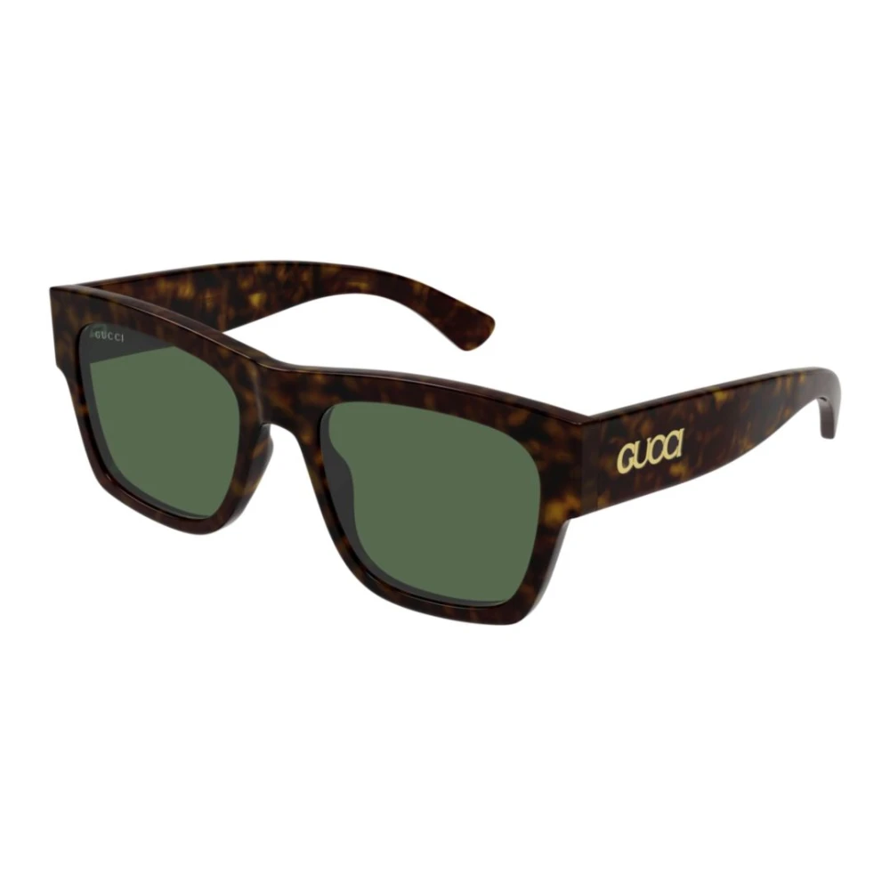 Gucci Unisex Brown Oversized Square Sunglasses