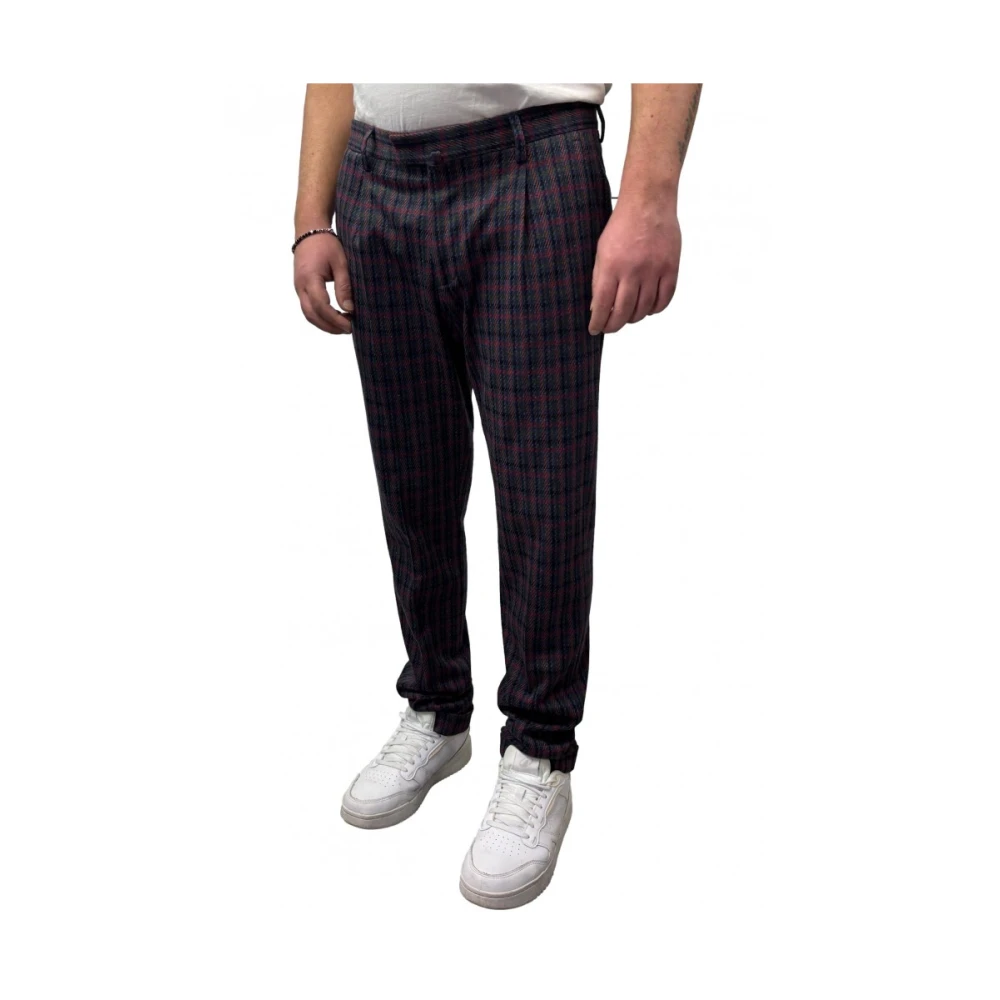 Briglia Klassieke katoenwolmix broek Multicolor Heren