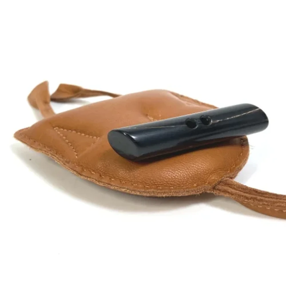 Hermès Vintage Pre-owned Leather key-holders Brown Dames