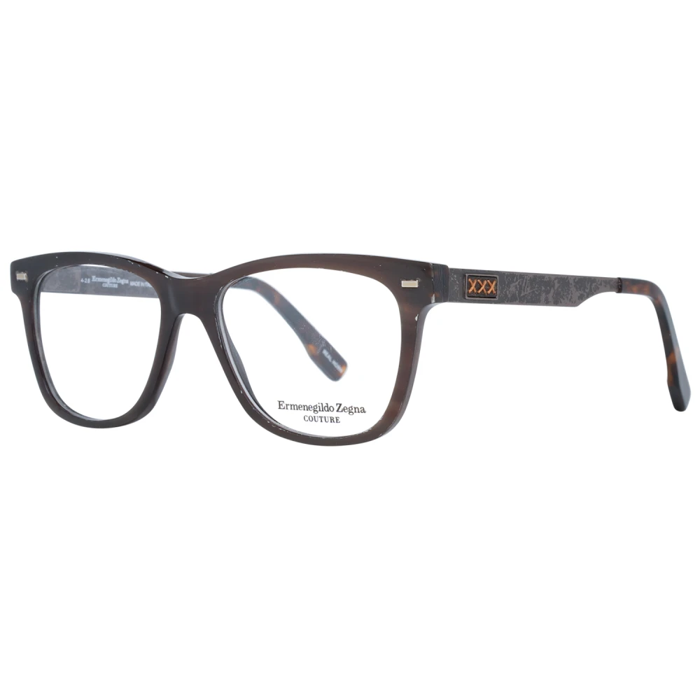 Ermenegildo Zegna Bruine Heren Optische Monturen Brown Heren