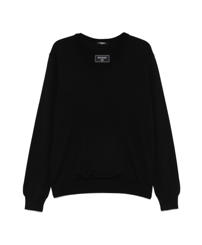 pull-en-maille-noir-avec-patch-logo