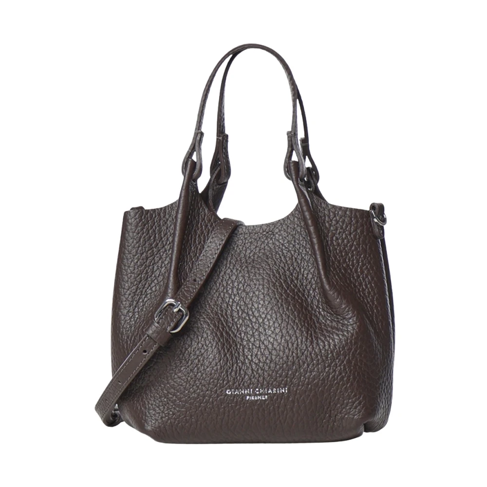 Gianni Chiarini Donna Espresso Borsa Dua Piccola In Pelle - Immagine 3