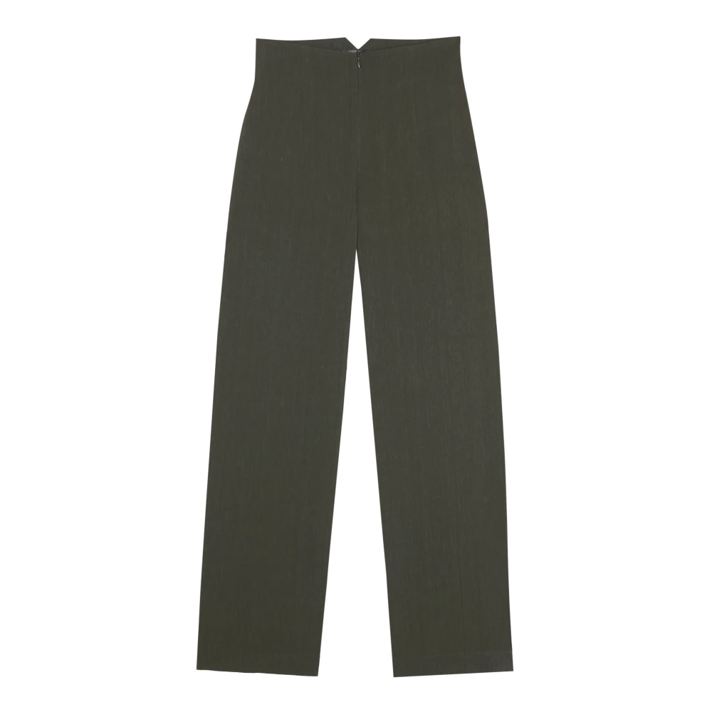 Cortana Green Wide Trousers, Female, S, Trousers