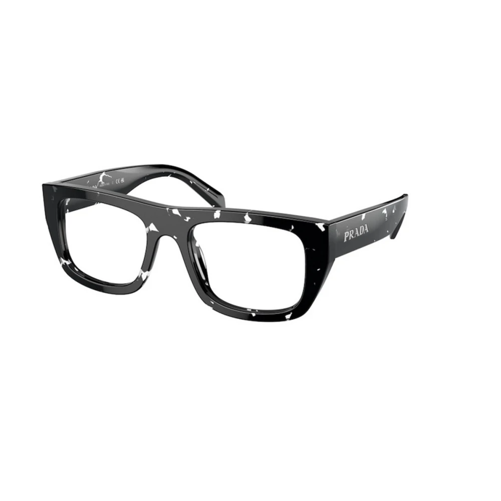 Prada Zwarte Zonnebril Model A17V Black Unisex