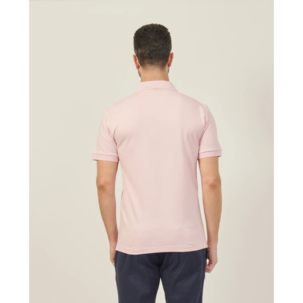 Hugo Boss Roze Polo Passenger Korte Mouw Shirt Pink Heren