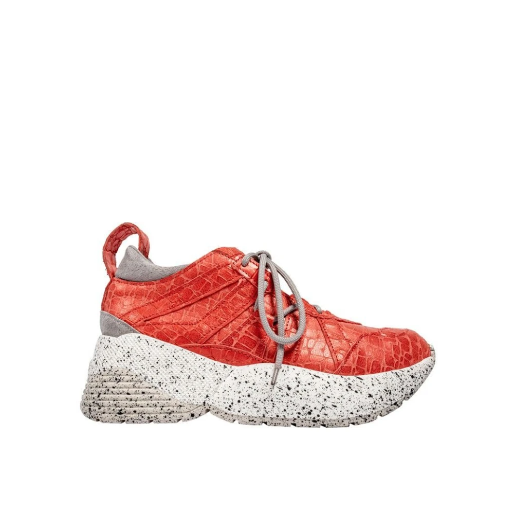 L37 Unieke Stijlvolle Sneakers Dames Schoenen Rood