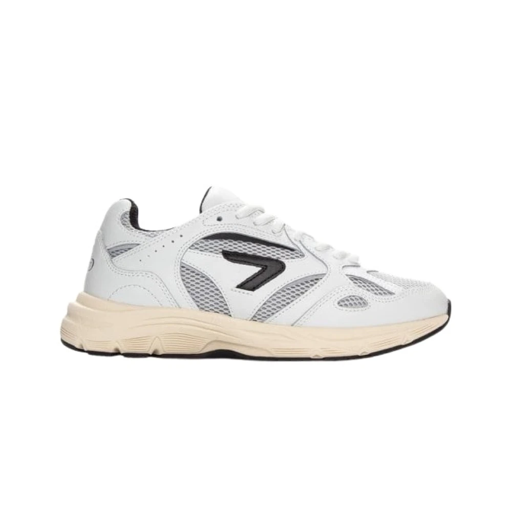 HUB Retro herensneaker Ice/ Heren Schoenen Wit