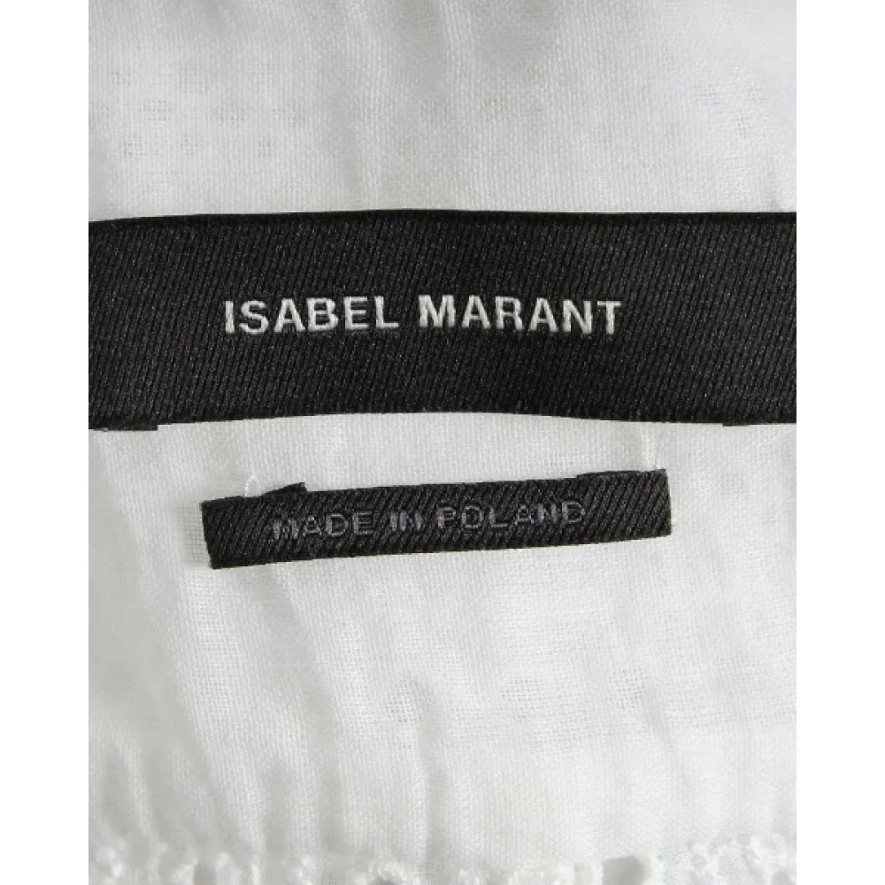 Isabel Marant Pre-owned Cotton tops White Dames