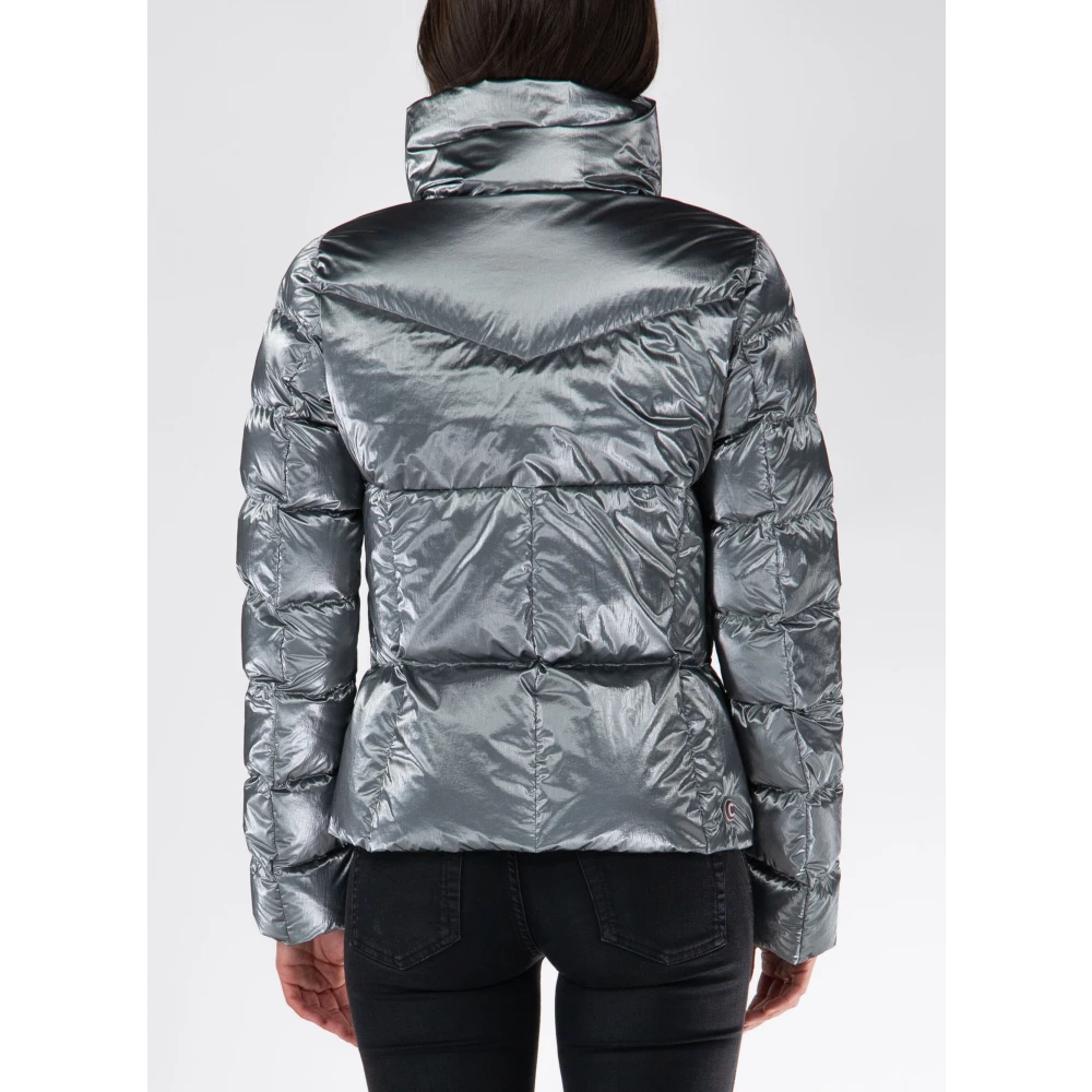 Colmar Gelamineerde Pufferjas Gray Dames