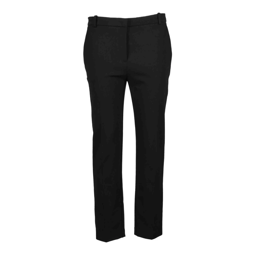 Pinko Elegante Viscose Blend Broek Black Dames