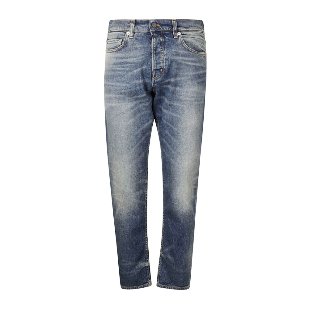 Haikure Tokyo Slim L0848 Blue Slim-fit Jeans Blue Heren