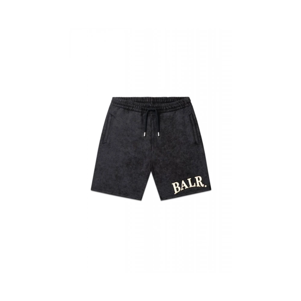 Balr. Men's Black Urban Washed Sweat Shorts