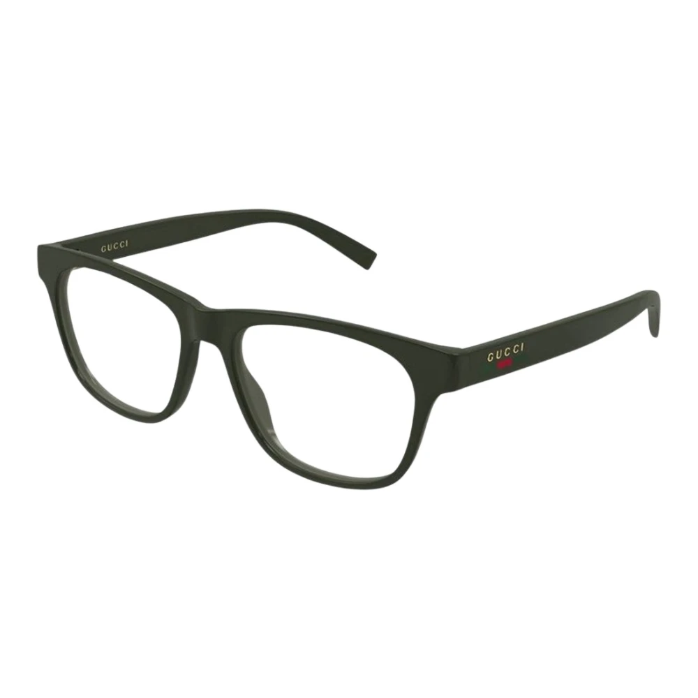 Gucci Men's Green Optical Frame - Glasses - 55 Mm - Accessories