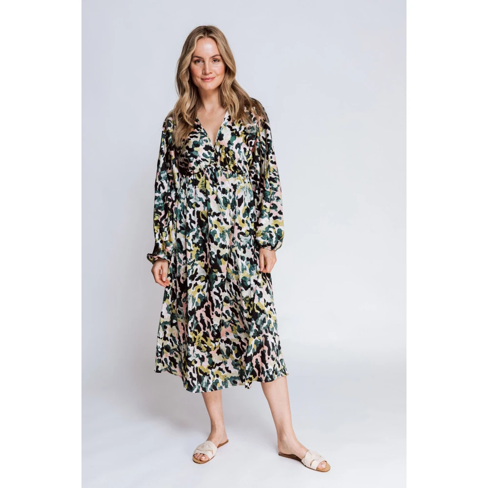 Zhrill Shirt dress Badoi Beige Dames