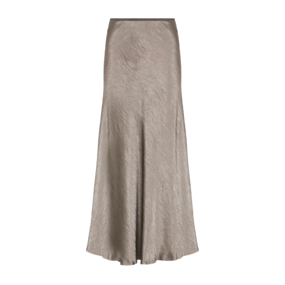 Maison Margiela Women's Brown Taupe A-Line Skirt