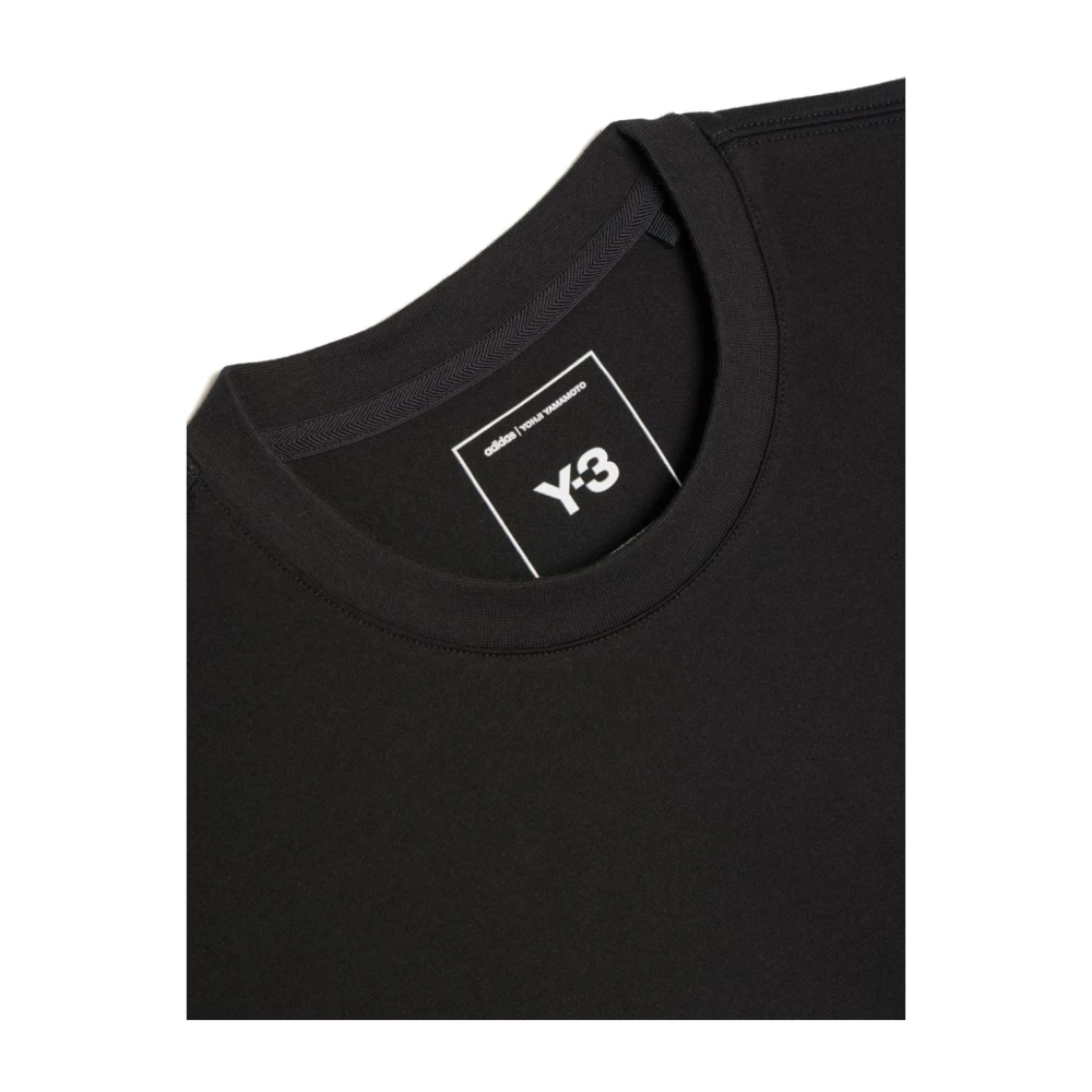 Y-3 Grafische Vogel T-shirt Black Heren