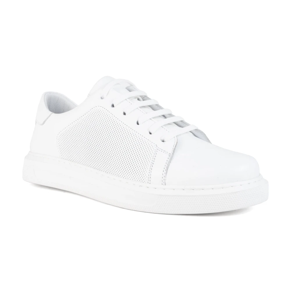 Sergio Moretti Witte Sneakers Dames Schoenen
