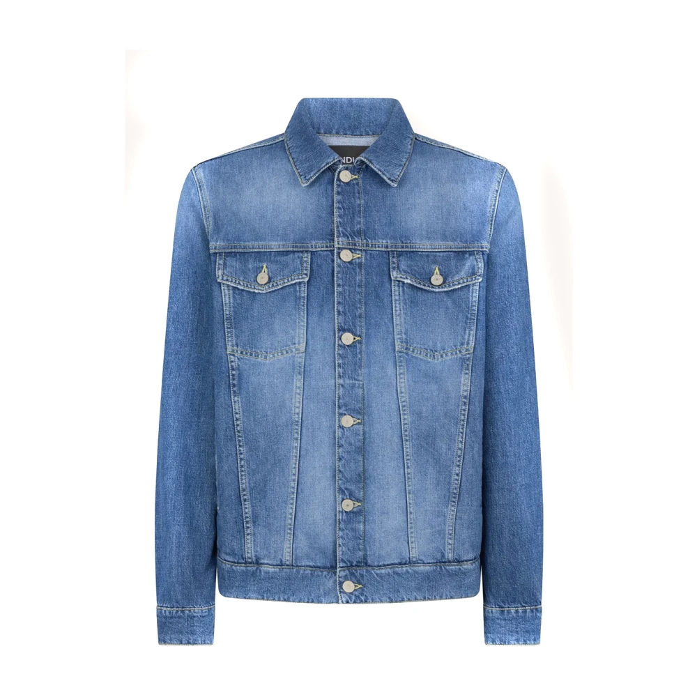 Dondup Men's Blue Stylish Jackets For Every Occasion - Denim Jackets - Xl - Jackets