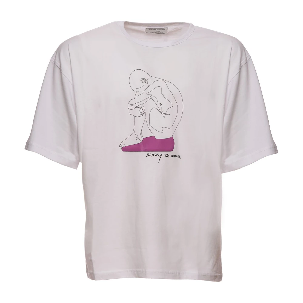 Société Anonyme BAS TEE Slow T-Shirt en Polo White Heren