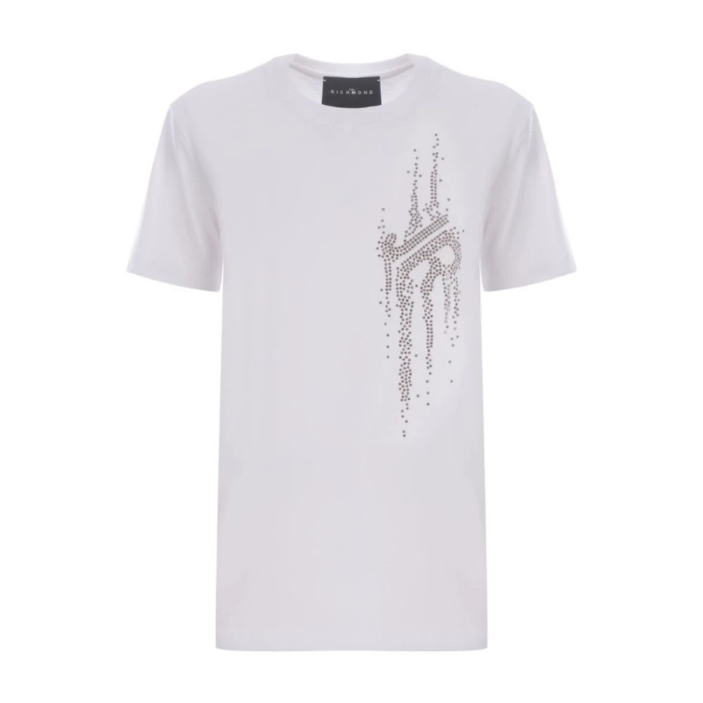 John Richmond Dam Kortärmad T-shirt White, Dam