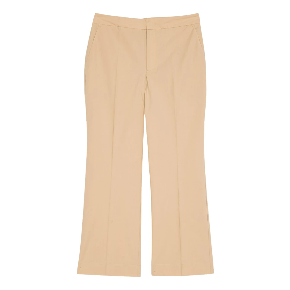 Twinset Ginger Root Straight Pants Beige Dames