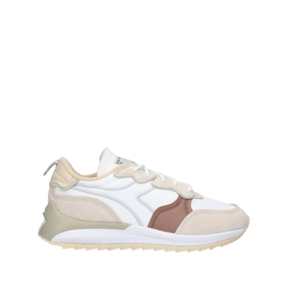 Diadora Jolly Logo Sneakers Dames Schoenen Beige