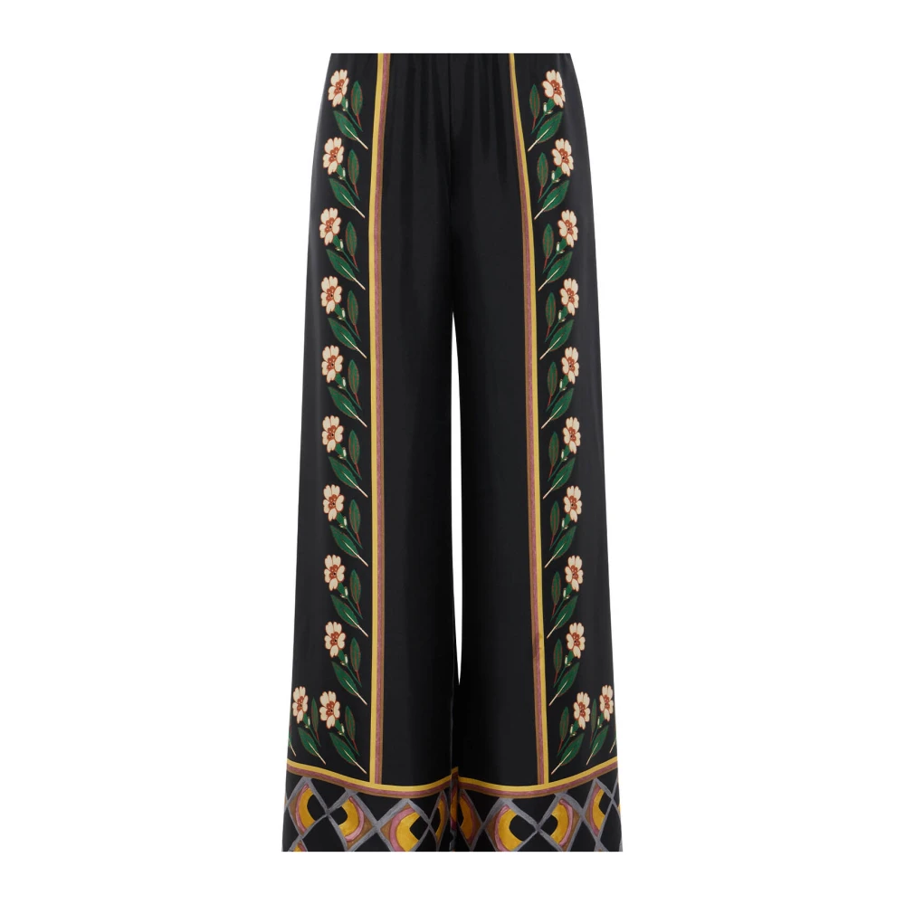 La DoubleJ Palazzo Broek Black Dames