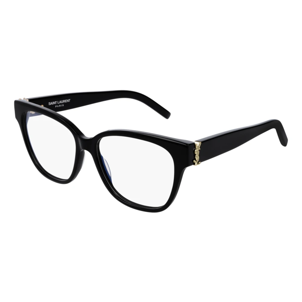 Saint Laurent Zwart Goud Brillen Monturen SL M33 Black Dames