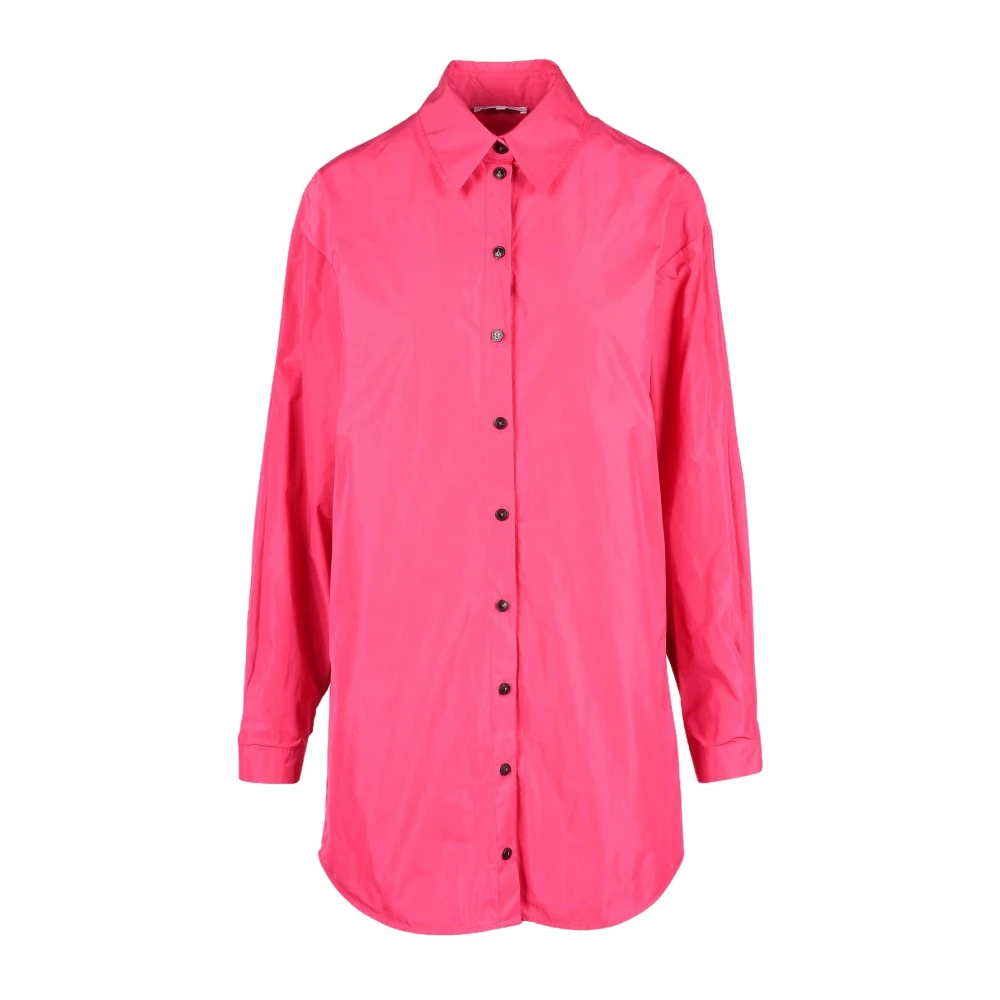 PATRIZIA PEPE Fuchsia Shirt voor Vrouwen Pink Dames