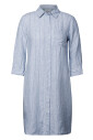 robe-en-lin-rayee-avec-manches-3-4