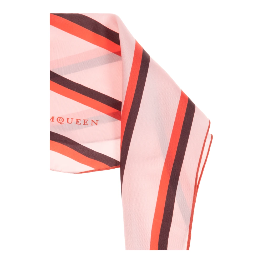 alexander mcqueen Zijden sjaal Pink Dames