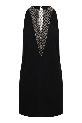 rhinestone-mesh-mini-dress