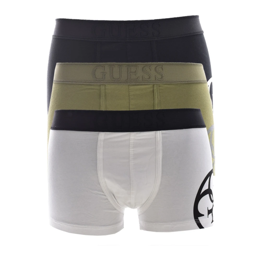 Guess 3-pack Stretch Boxers med Logo Band Multicolor, Herr