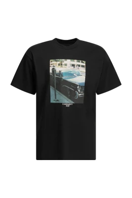 Klassisk T-shirt med bilmotiv