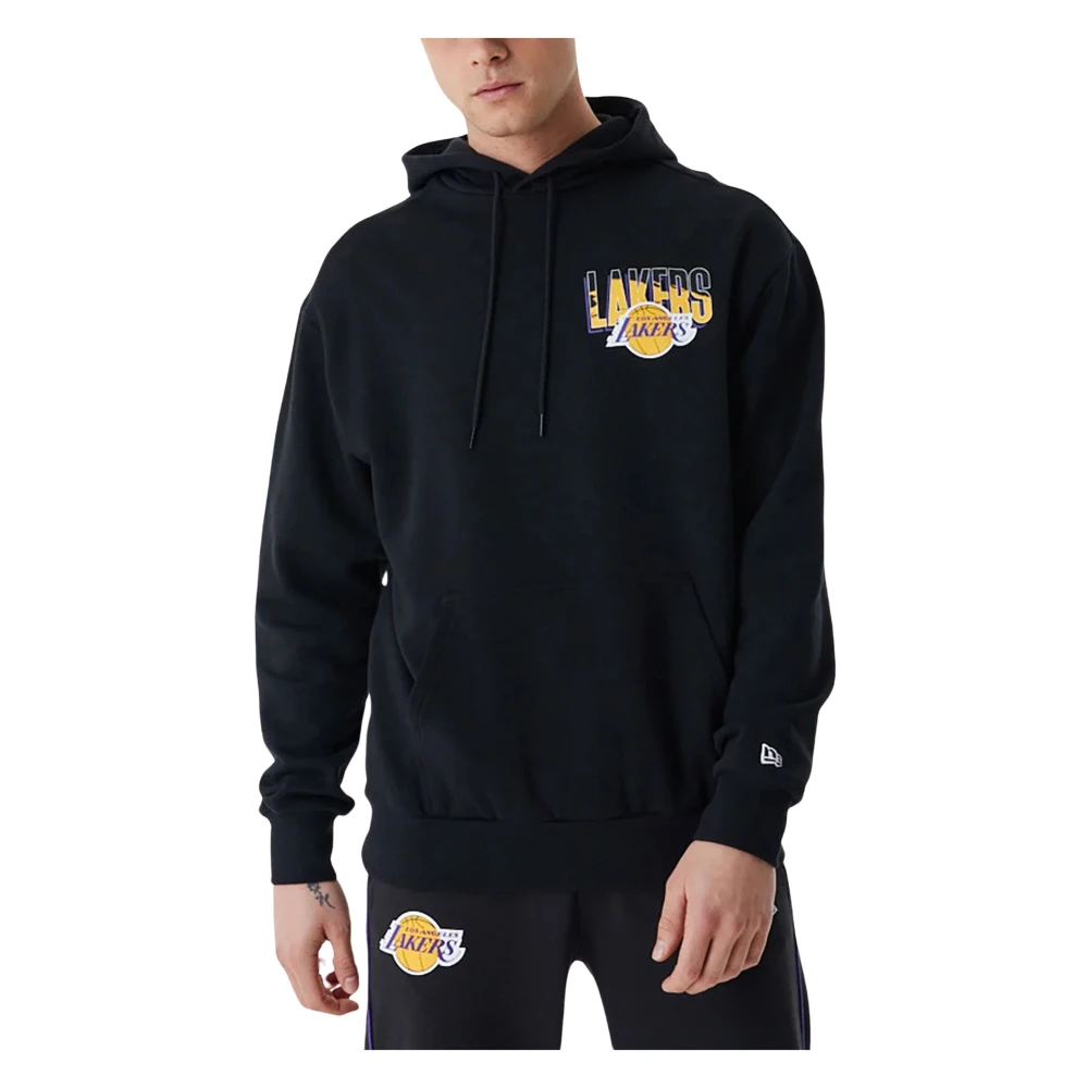 New era Lakers Graphics Sweatshirt Black Heren