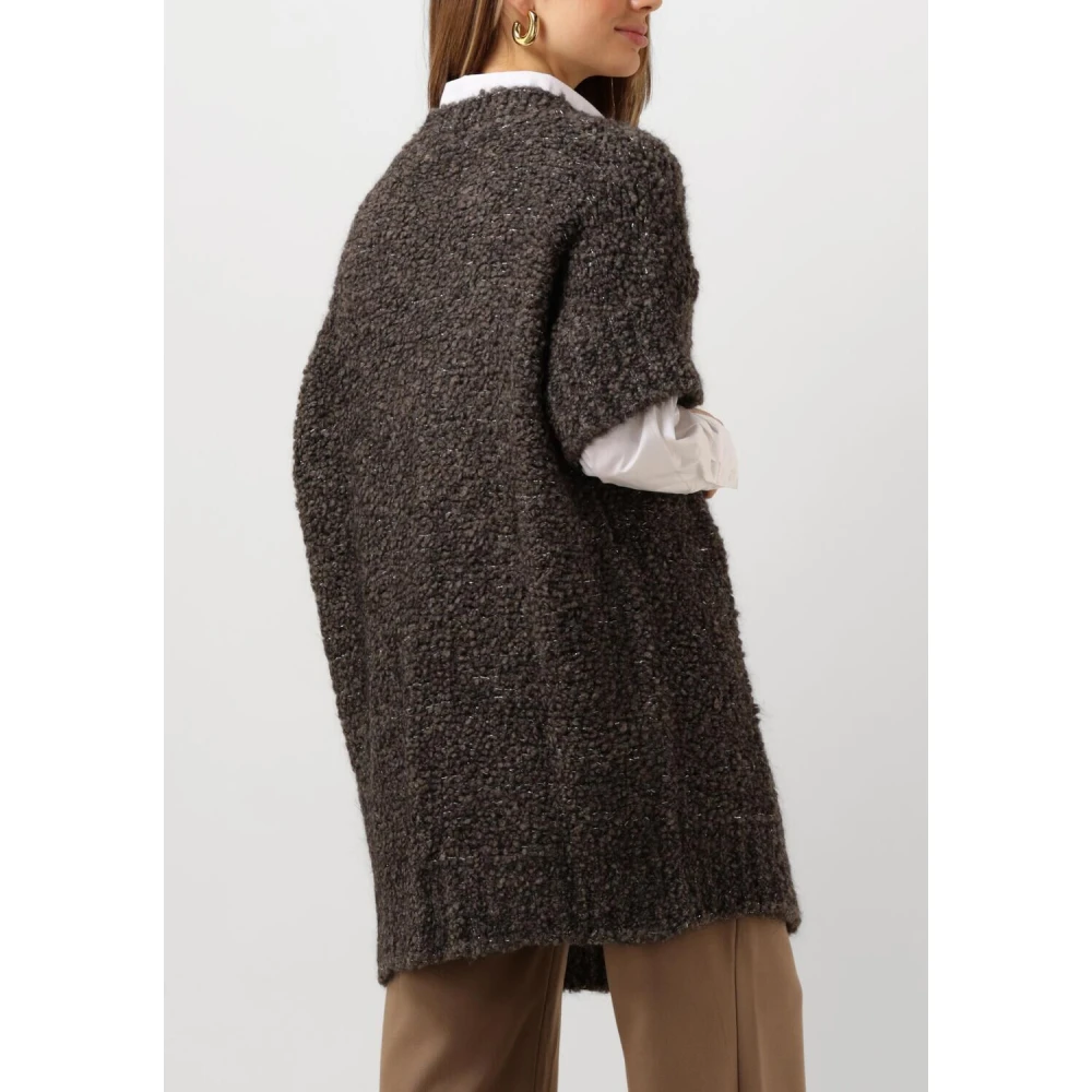 Nukus Bruine Vest voor Vrouwen Brown Dames