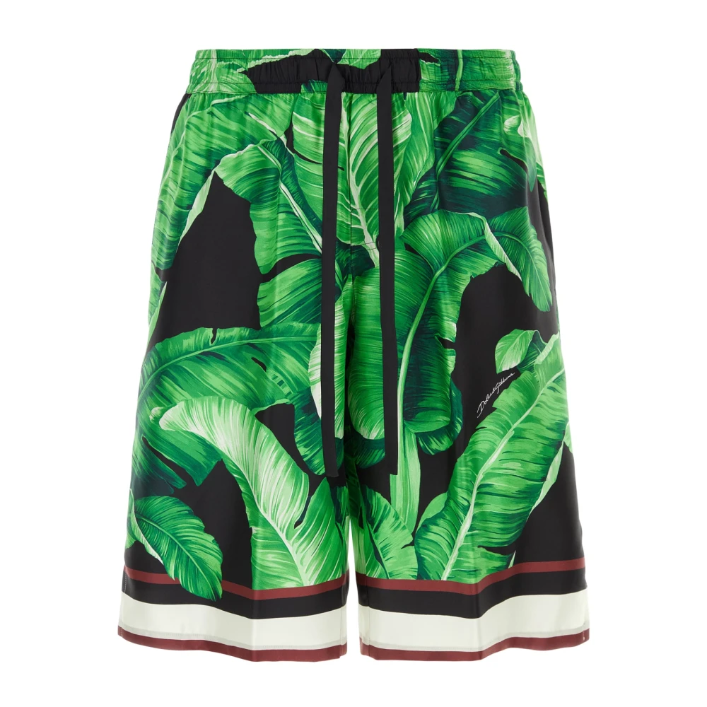 Dolce & Gabbana Casual Shorts Green Heren