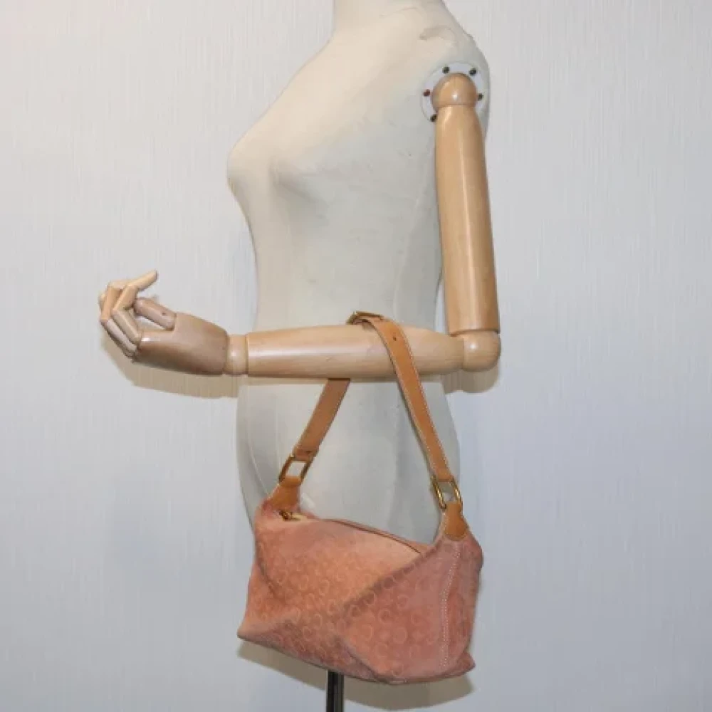 Celine Vintage Pre-owned Canvas celine-bags Orange Dames