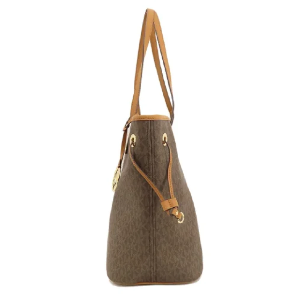 Michael Kors Pre-owned Canvas totes Brown Dames