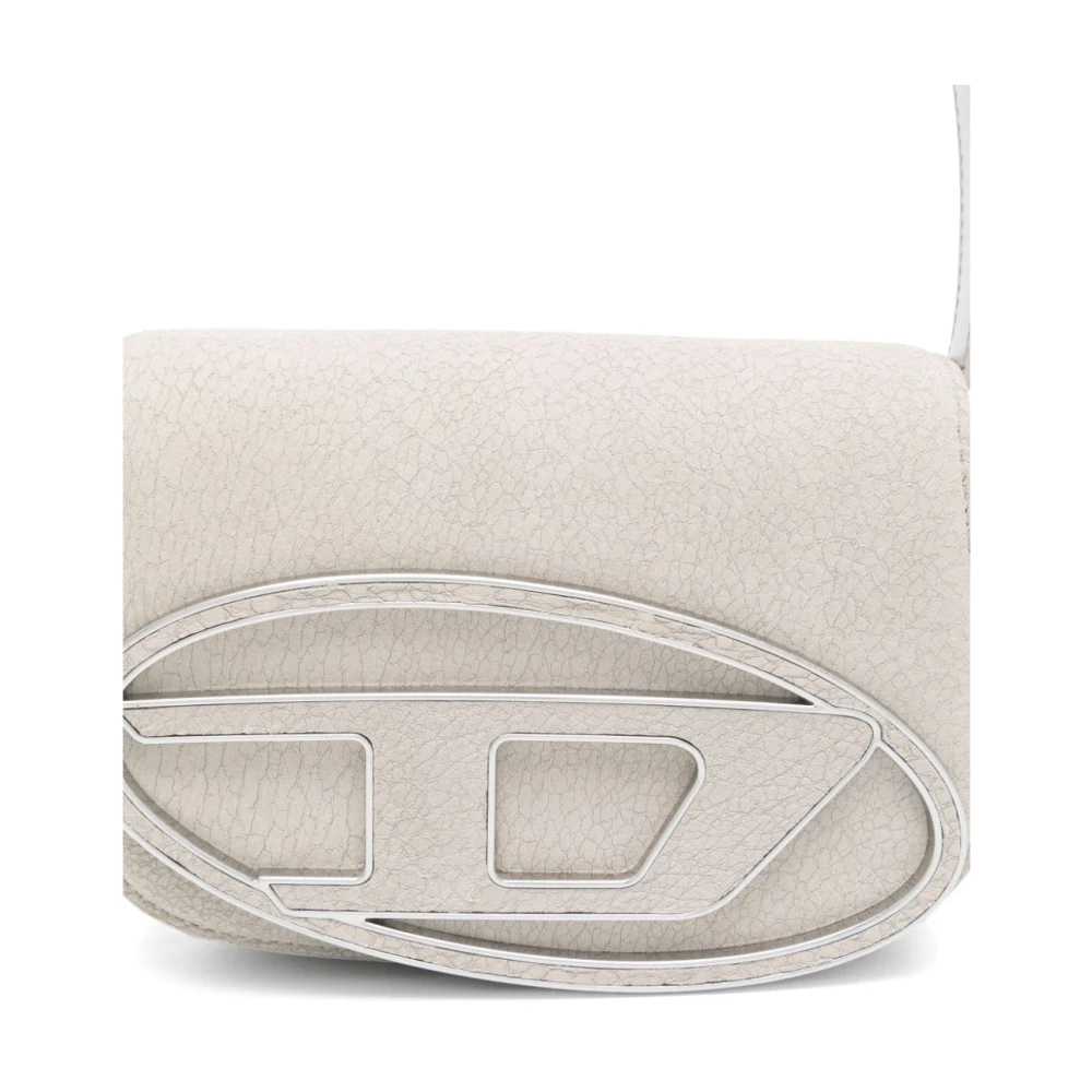 Diesel Zwarte schoudertas voor vrouwen Gray Dames