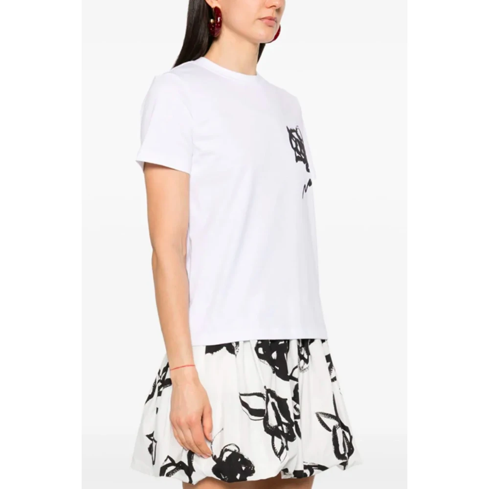Msgm Witte T-shirts en Polos White Dames