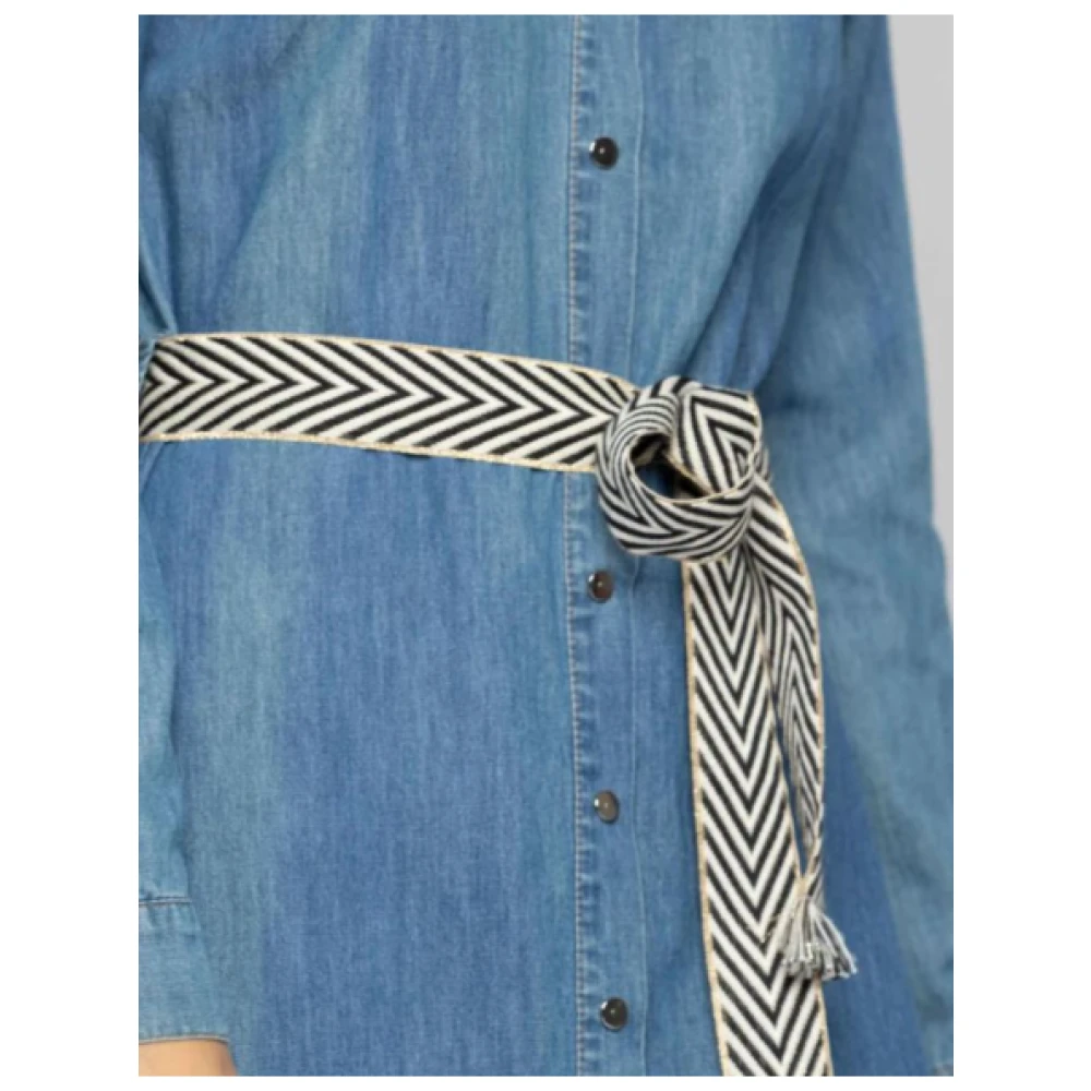 Kocca Shirt Dresses Blue Dames