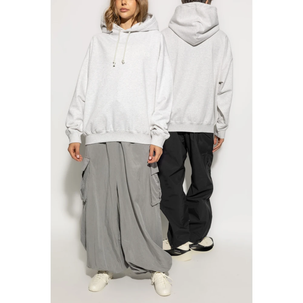 Y-3 Hoodie Gray Unisex
