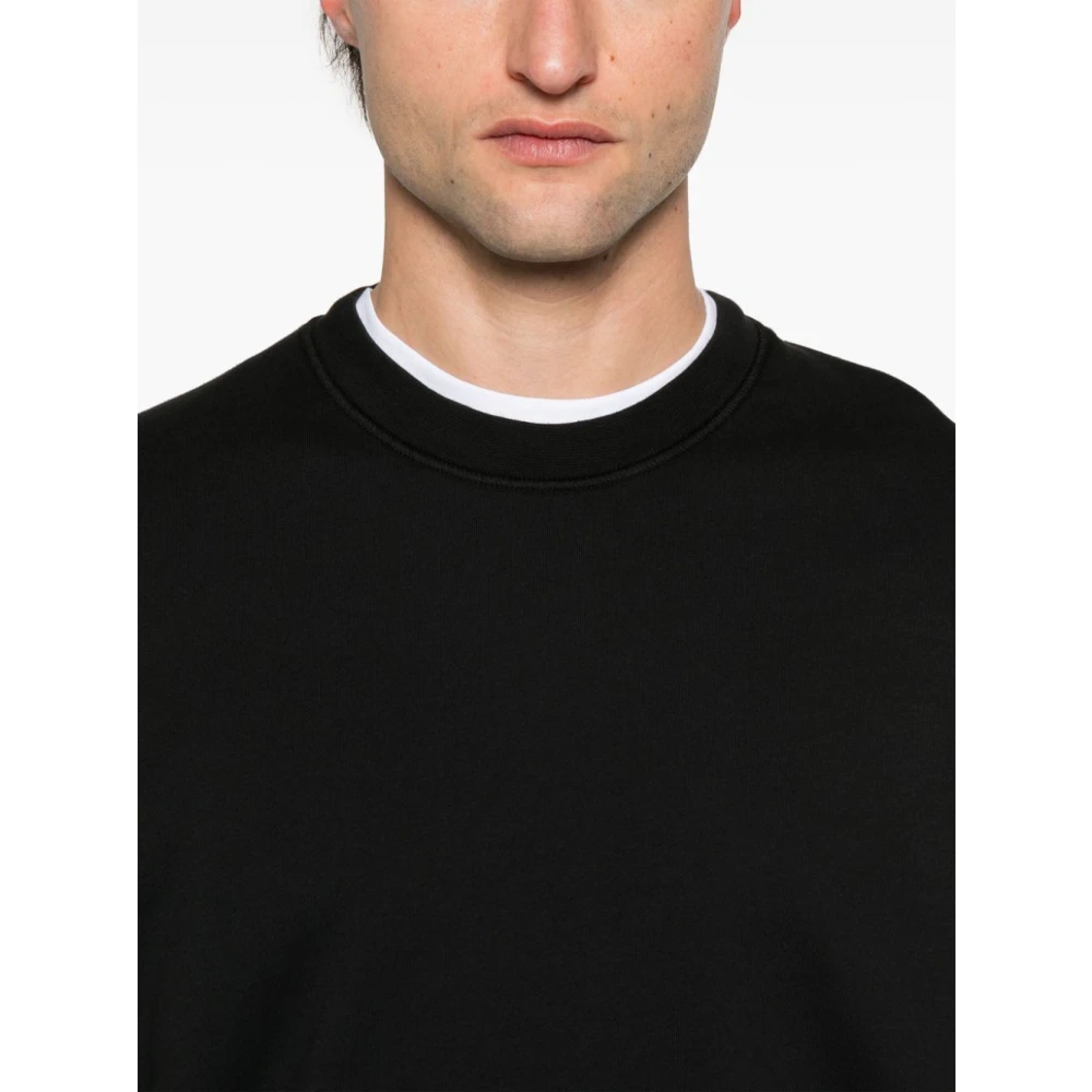 Stone Island Stijlvolle Nero Sweatshirt voor Mannen Black Heren