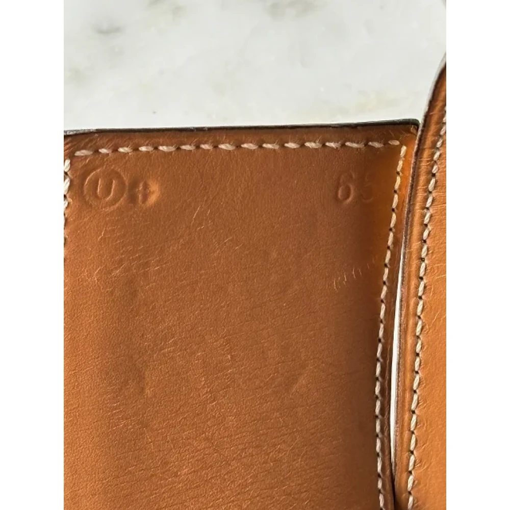 Hermès Vintage Pre-owned Leather belts Black Dames