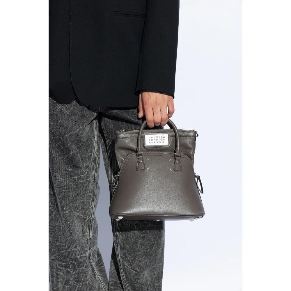 Maison Margiela 5AC Mini schoudertas Brown Unisex